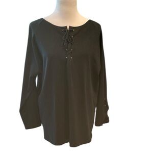 Roberto Robledo Black Tunic Top